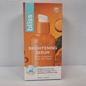 Bliss Bright‎ Idea Vitamin C Tri Peptide Brightening Serum 30ml 1.0 oz New